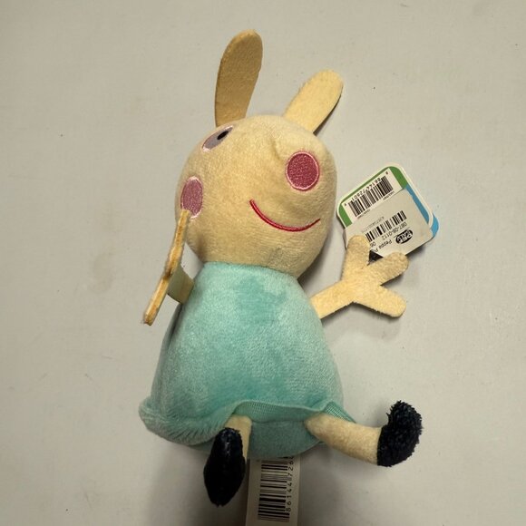 Just Play Peppa Pig Rebecca Rabbit 8” Soft Plush Toy Kids Gift - Picture 2 of 5
